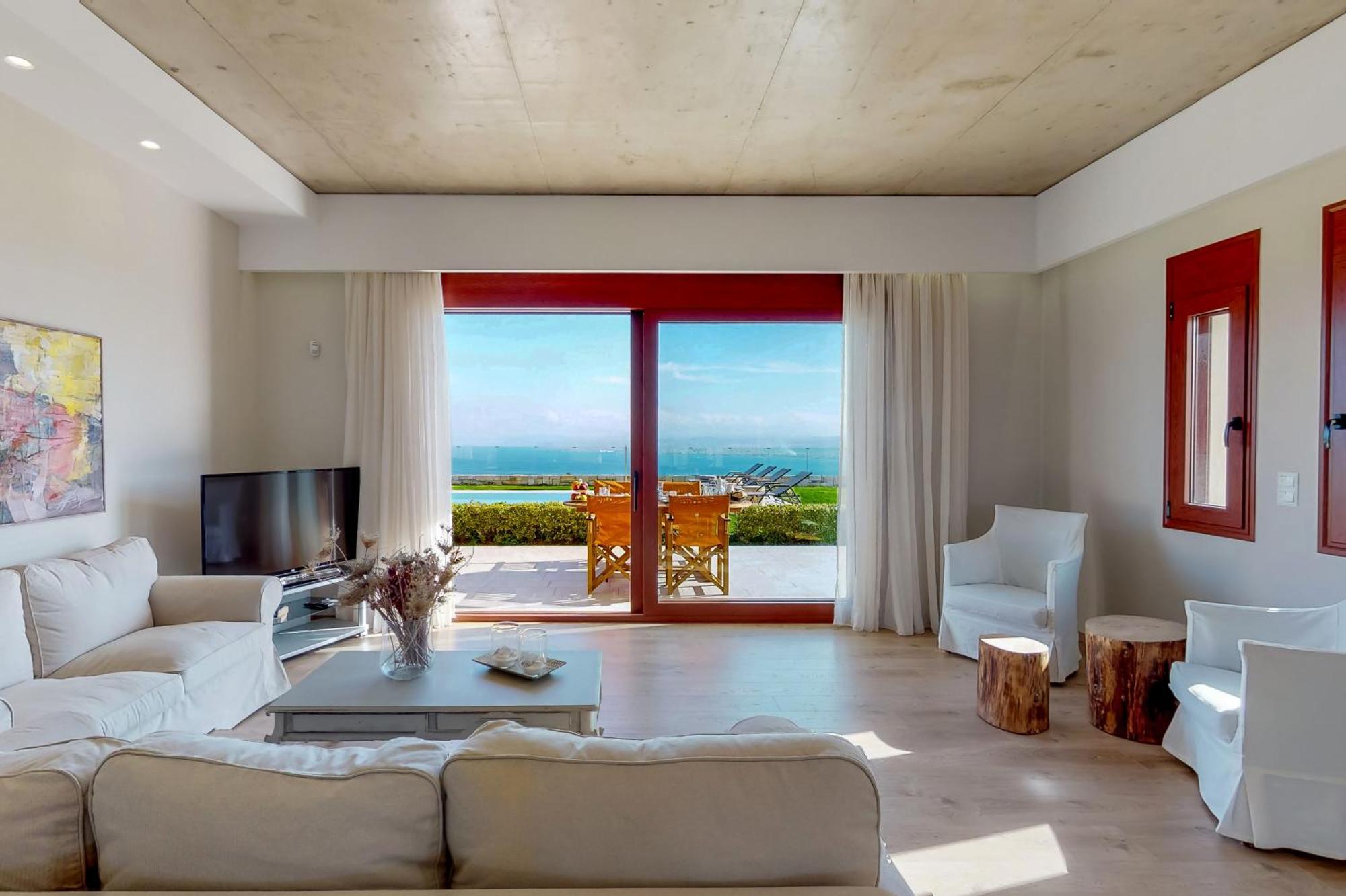 Ocean Villas Complex アギア・ペラギア エクステリア 写真