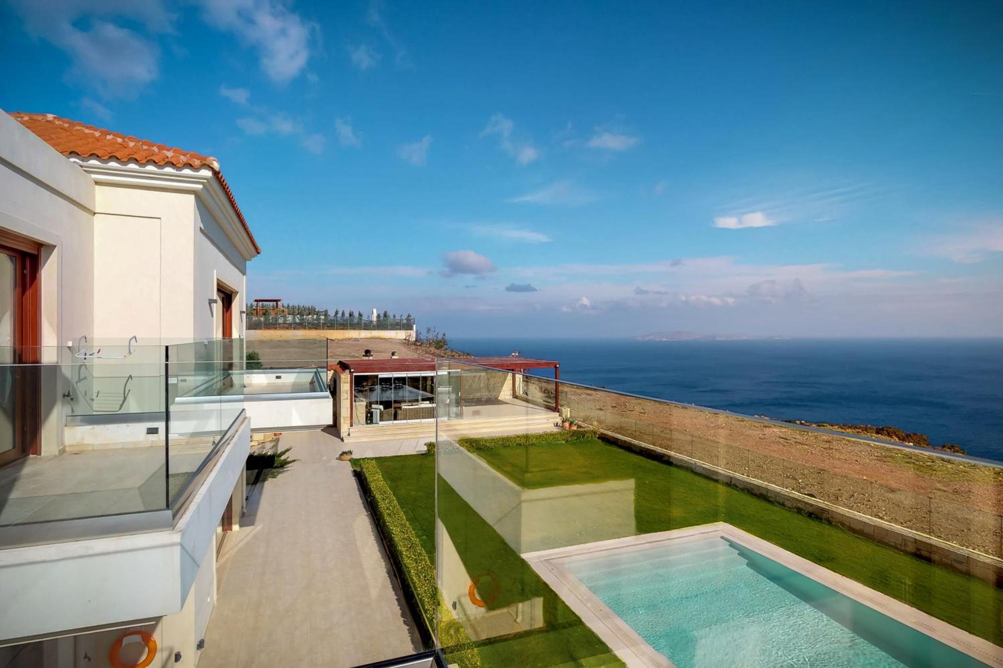 Ocean Villas Complex アギア・ペラギア エクステリア 写真