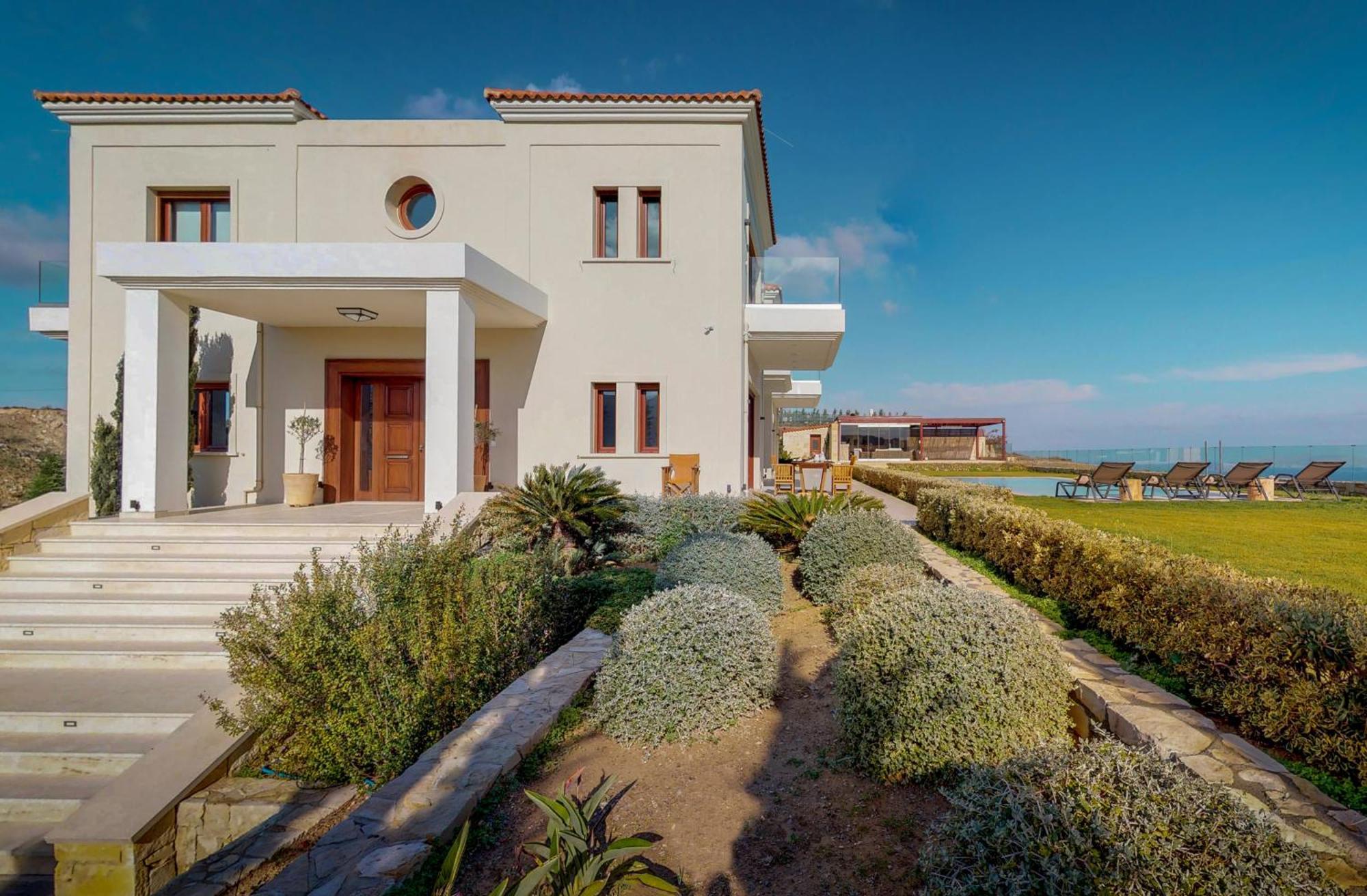 Ocean Villas Complex アギア・ペラギア エクステリア 写真