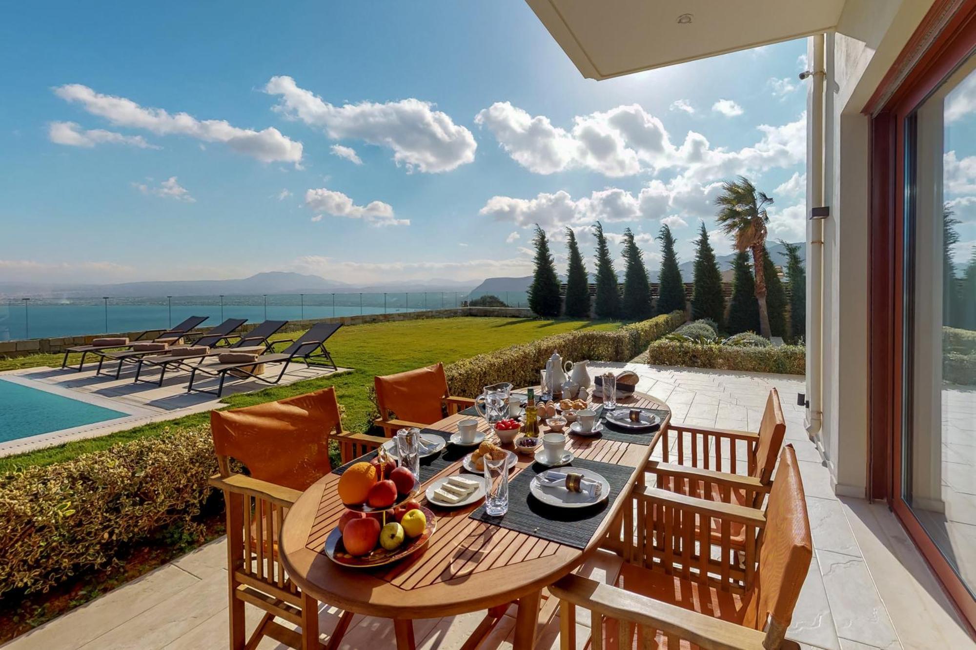 Ocean Villas Complex アギア・ペラギア エクステリア 写真