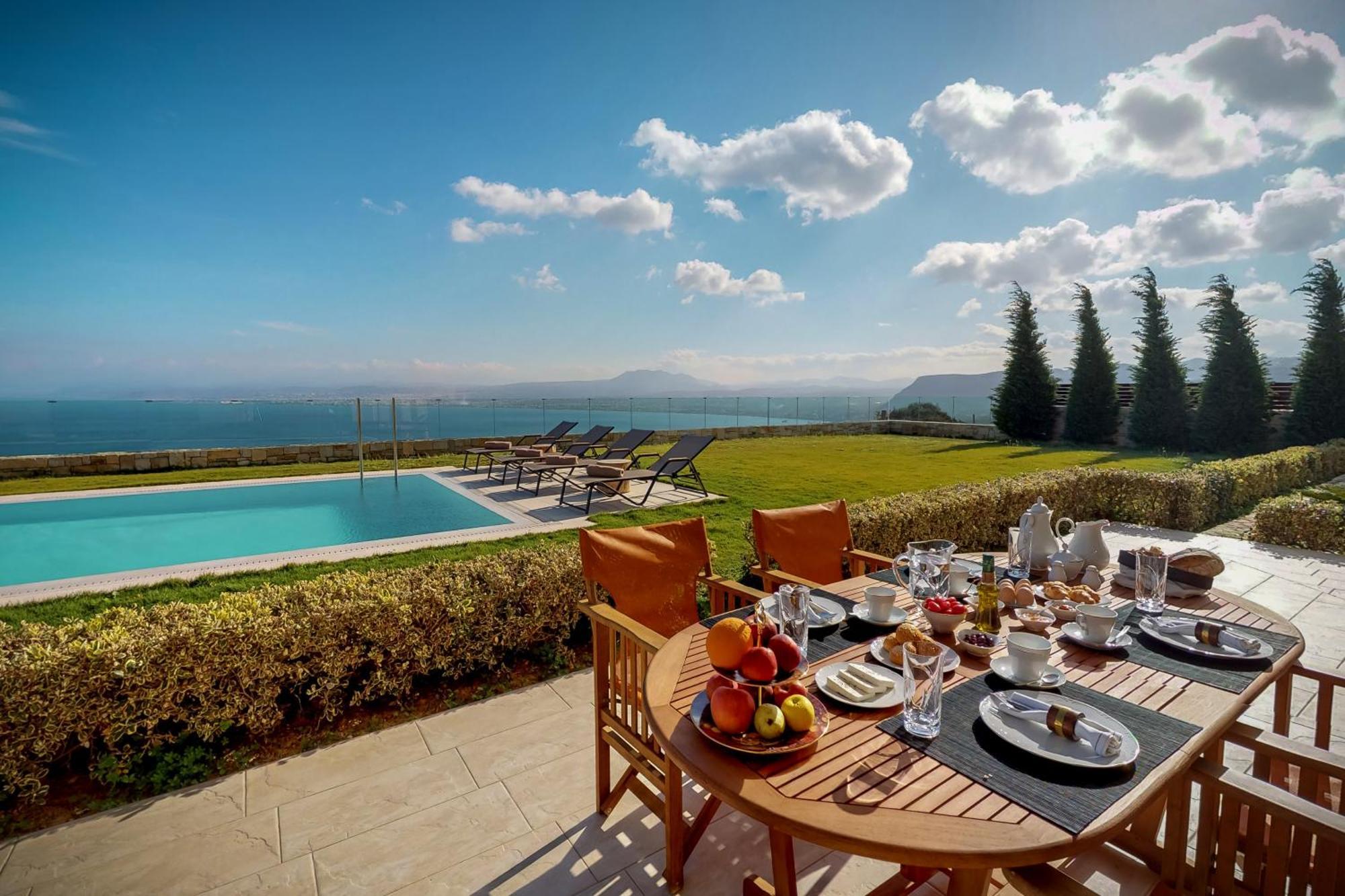 Ocean Villas Complex アギア・ペラギア エクステリア 写真